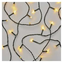 Božična veriga, LED, 2,8 m, 3x AA, zunanja in notranja, topla bela
