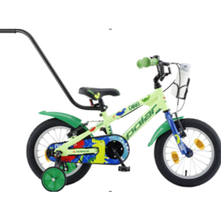 Otroško kolo Polar Junior 14'' DINO, zelen
