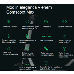 Električni skiro Comscoot Max