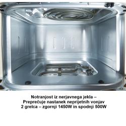 Cvrtnik na vroči zrak Linea LAFDH-0662, dvojni grelec, 8 L, 2000 W