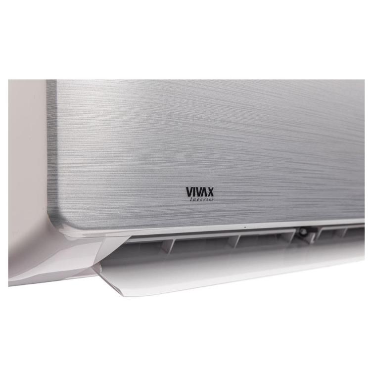 Klima Vivax R+ Design, 2,6 kW, srebrna, z montažo_3