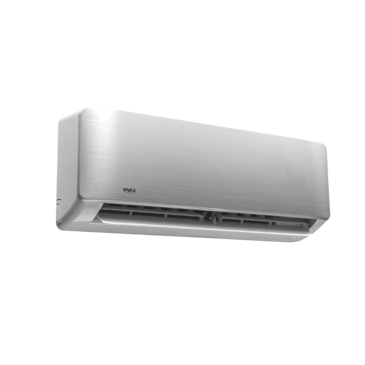 Klima Vivax R+ Design, 2,6 kW, srebrna, z montažo