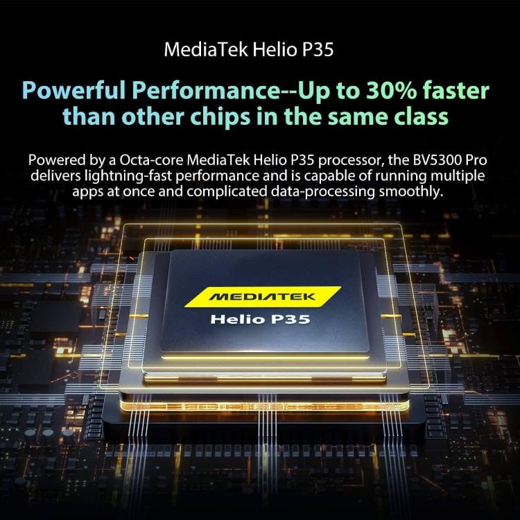 Pametni robustni telefon Blackview BV5300 PRO, 4/64 GB, zelen
