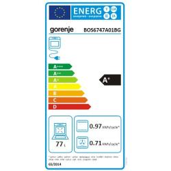 Vgradna pečica Gorenje BOS6747A01BG-7