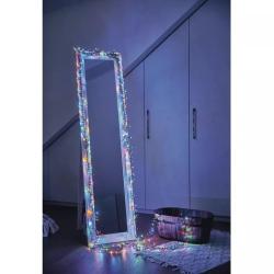 Božična veriga jež, 300 LED, 6 m, zunanja in notranja, večbarvna, časovnik_2