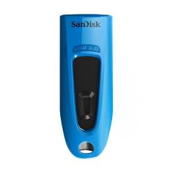 USB ključ SanDisk Ultra, USB 3.0, 32 GB, moder, brez pokrovčka - drsnik