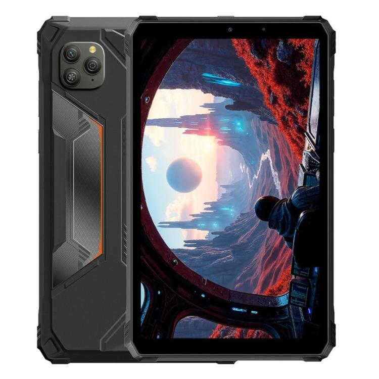 Blackview Active 5 tablični računalnik, prikazan od spredaj in zadaj z robustnim ohišjem.