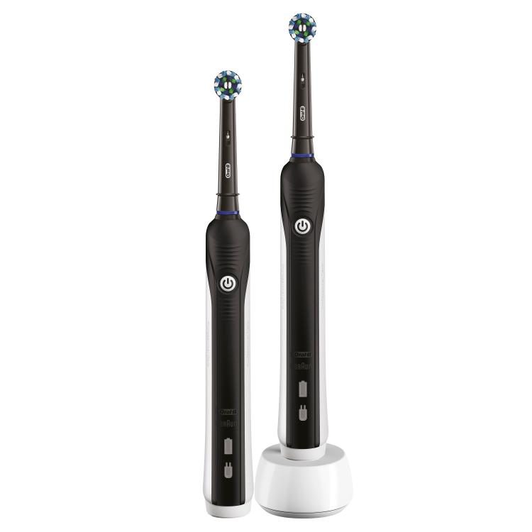 Električna zobna ščetka Oral-B PRO 1 790 CROSS ACTION, dvojno pakiranje - 2x črna_2