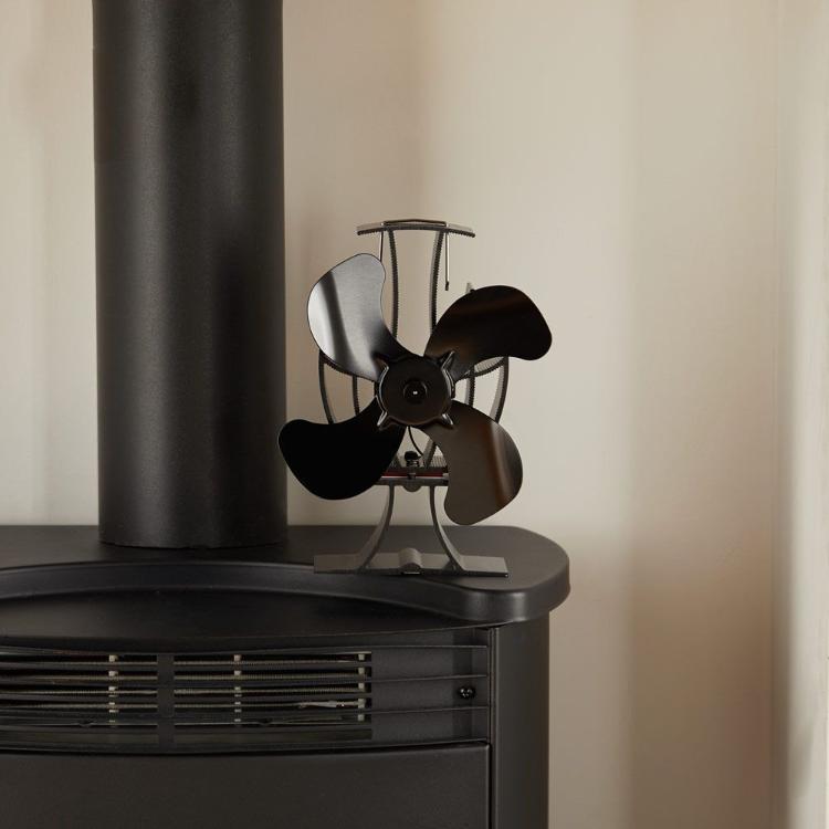 Toplotno gnani ventilator za peč učinkovito porazdeli topel zrak po prostoru ter izboljša izkoristek ogrevanja.