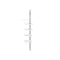 Kotno stojalo s policami za kopalnice SONGMICS BCB02SW, 95-300 cm