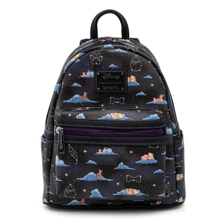 Nahrbtnik Loungefly Disney Classic Clouds AOP