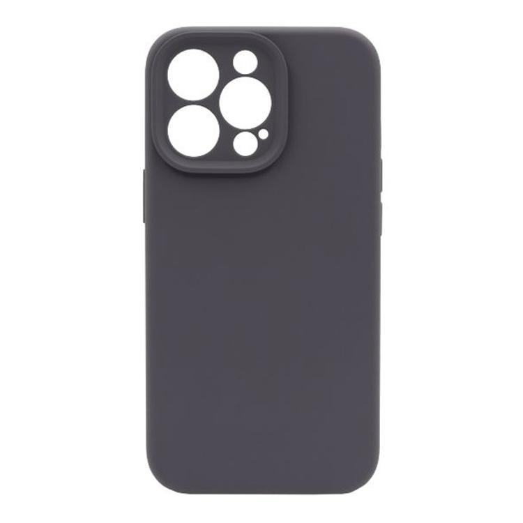 Silikonski ovitek (liquid silicone) za Apple iPhone 13 Pro, N-Soft, grafitna