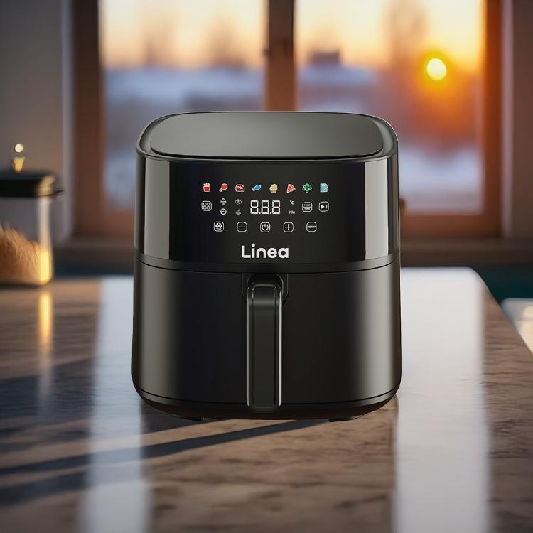 Cvrtnik na vroči zrak Linea LAFDH-0693 8L, dvojni grelec