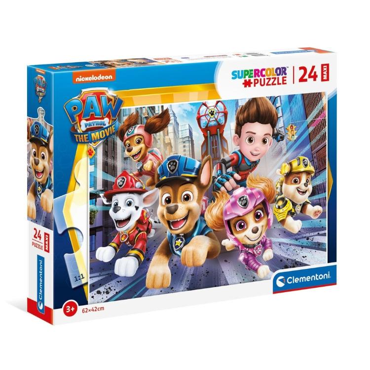 Sestavljanka Clementoni Maxi- Paw Patrol The Movie 24222, 24 kosov