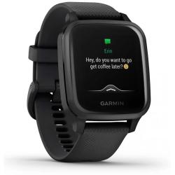 Pametna ura Garmin Venu Sq Music, črna