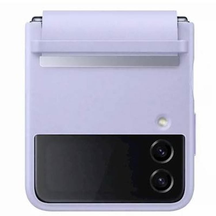 Originalna preklopna torbica Samsung Galaxy Z FLIP4, svetlo vijolična_1