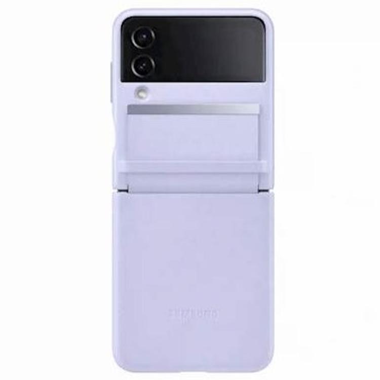 Originalna preklopna torbica Samsung Galaxy Z FLIP4, svetlo vijolična