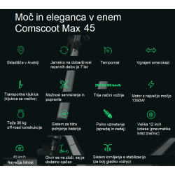 Električen skiro Comscoot Max 45