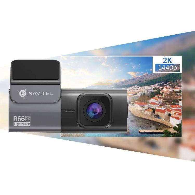 Avto kamera Navitel R66 2K, Super HD, Night vision, 360° vrtljiva, 123° snemalni kot