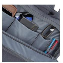 Torbica za prenosnike RivaCase 7530 do 15,6 inch, temno siva_3