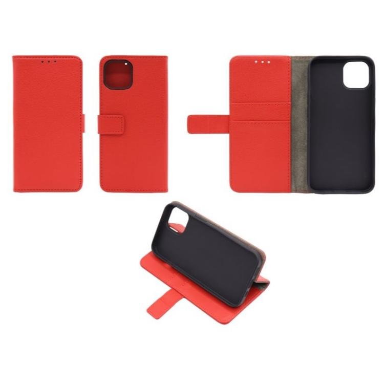 Preklopna torbica (WLG) za Apple iPhone 14, rdeča