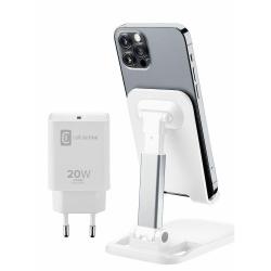 20 W omrežni polnilec in nastavljivo namizno stojalo za pametni telefon.