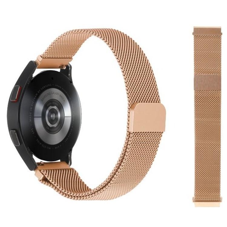 Kovinski magnetni pašček 22mm, roza-zlata, za pametno uro