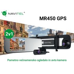 Pametno avto ogledalo Navitel MR450 GPS, FullHD, 5,5", IPS, Night vision
