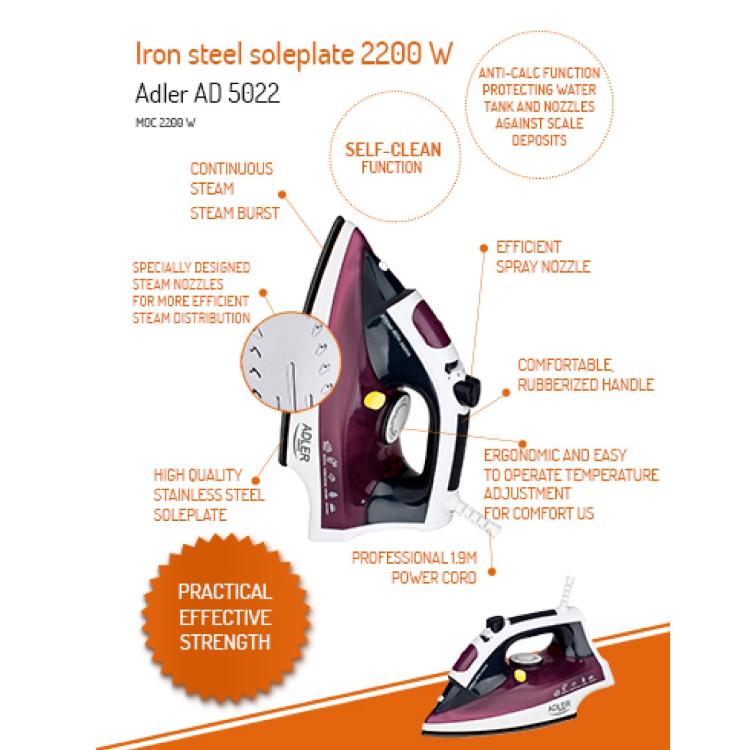 Likalnik Adler AD5022, 3000 W