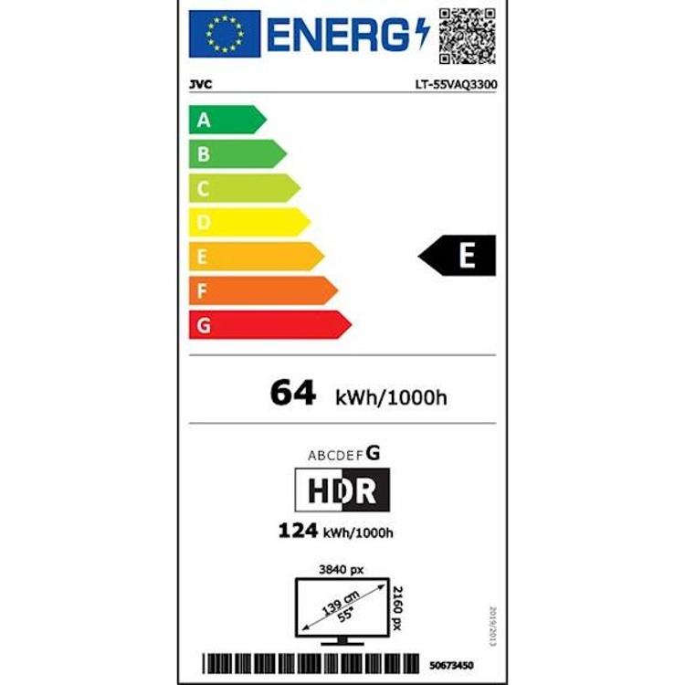 Televizor JVC LT-55VAQ3300, QLED