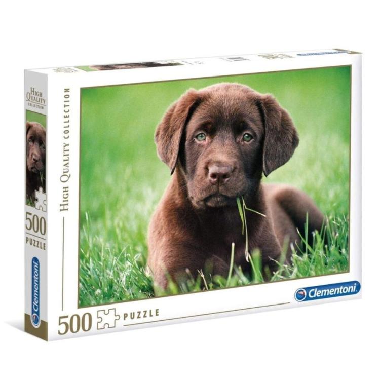 Sestavljanka Clementoni High Quality Collection - Chocolate puppy 35072, 500 kosov