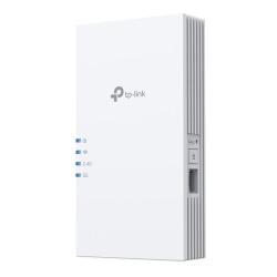 Wi‑Fi 7 ojačevalnik signala TP-Link RE220BE z dvopasovno povezljivostjo in hitrostmi do 3,6 Gb/s učinkovito razširi brezžično omrežje ter izboljša pokritost v celotnem domu ali pisarni.