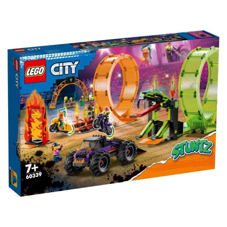 Lego City Dvojna kaskaderska zanka- 60339 