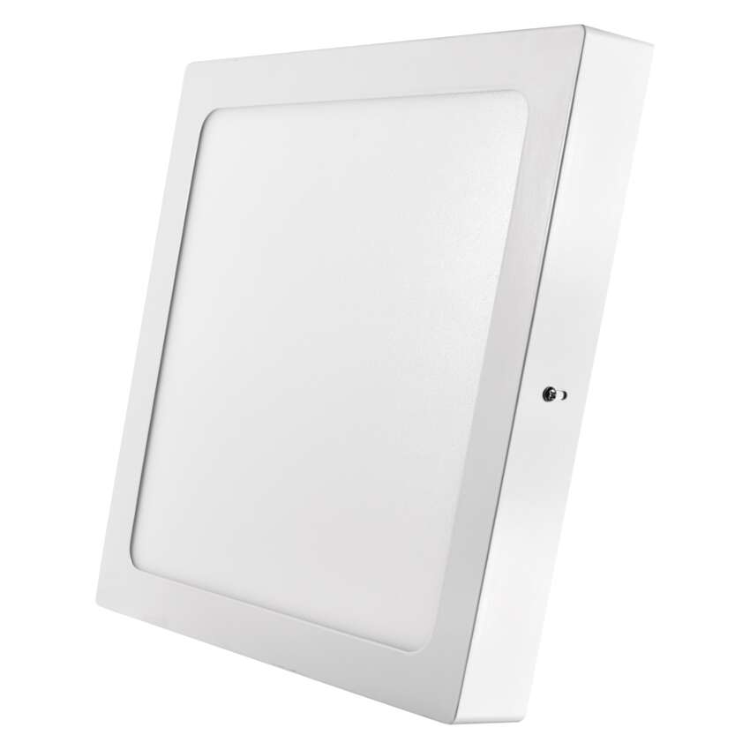 Nadometni LED panel Emos, kvadratni, 24W, toplo bela