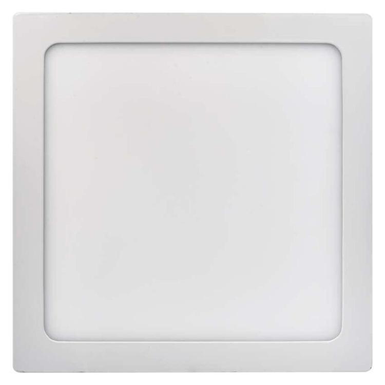 Nadometni LED panel Emos, kvadratni, 24W, toplo bela