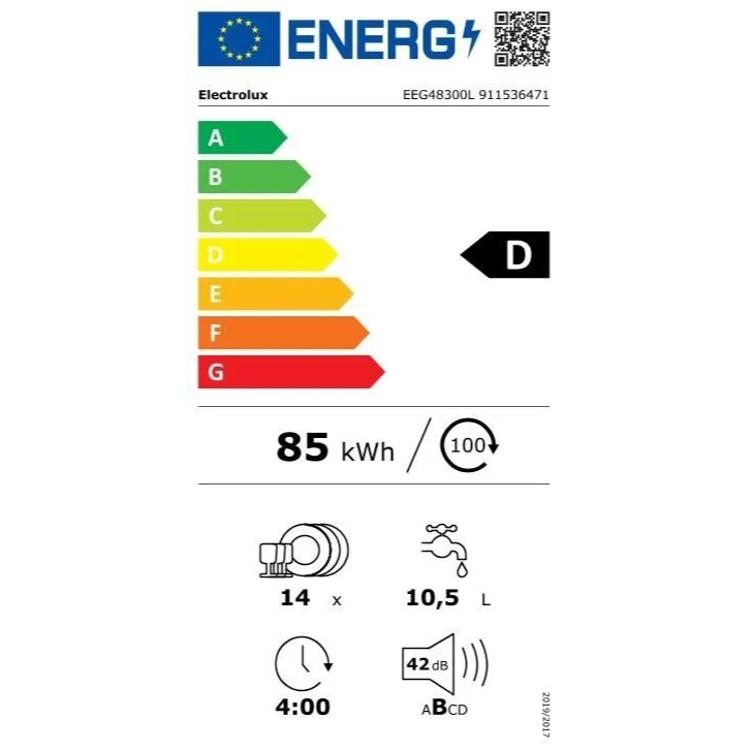 Vgradni pomivalni stroj Electrolux EEM48320L