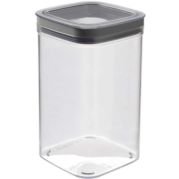Posoda za shranjevanje Curver Dry Cube, transparent siva, 1,8l
