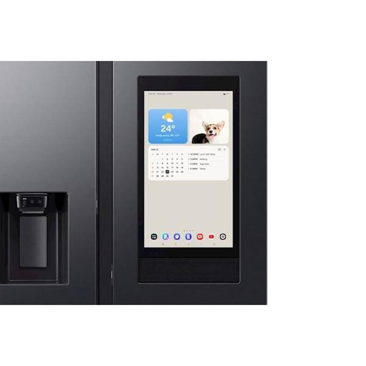 Ameriški hladilnik Samsung RS90F66BEFEO, Family Hub
