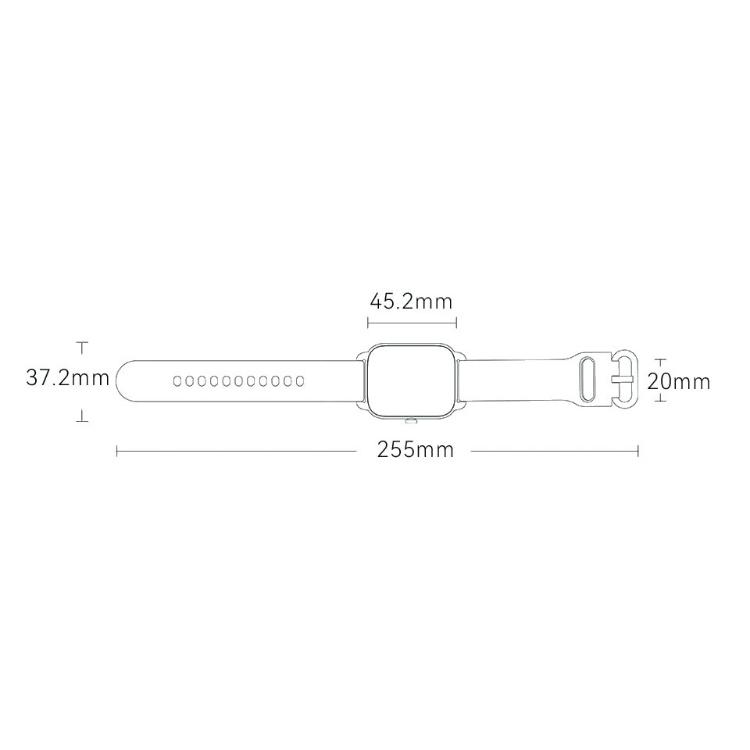 Pametna športna ura Haylou RS4 LS12, srebrna