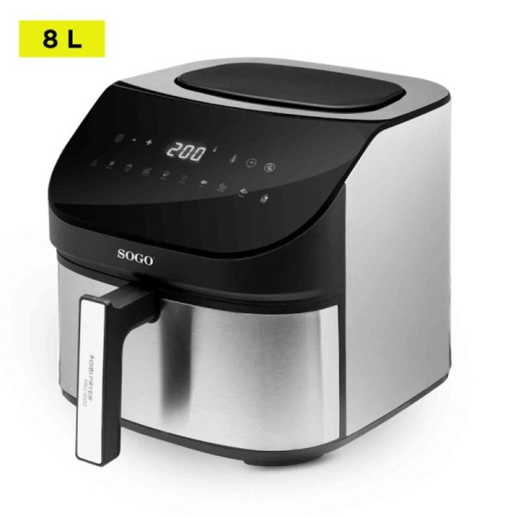 Cvrtnik na vroč zrak Sogo FRE-SS-10875, 8 l, 1600 W