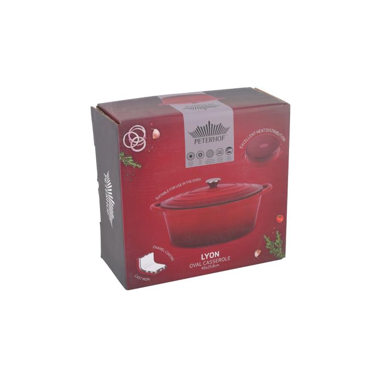 Posoda za pečenje s pokrovom tcc lyon, ph-5092, 40x25,8 cm