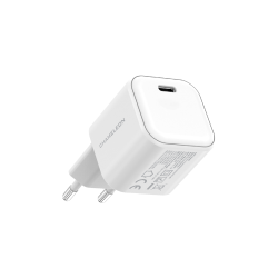 Hišni polnilec - 35W GaN (PD 3.0, PPS in QC 3.0), USB-C izhod, kabel ni