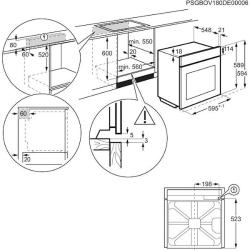 Vgradna pečica Electrolux EOC6P77H, piroliza, dodatek pare, 60 cm