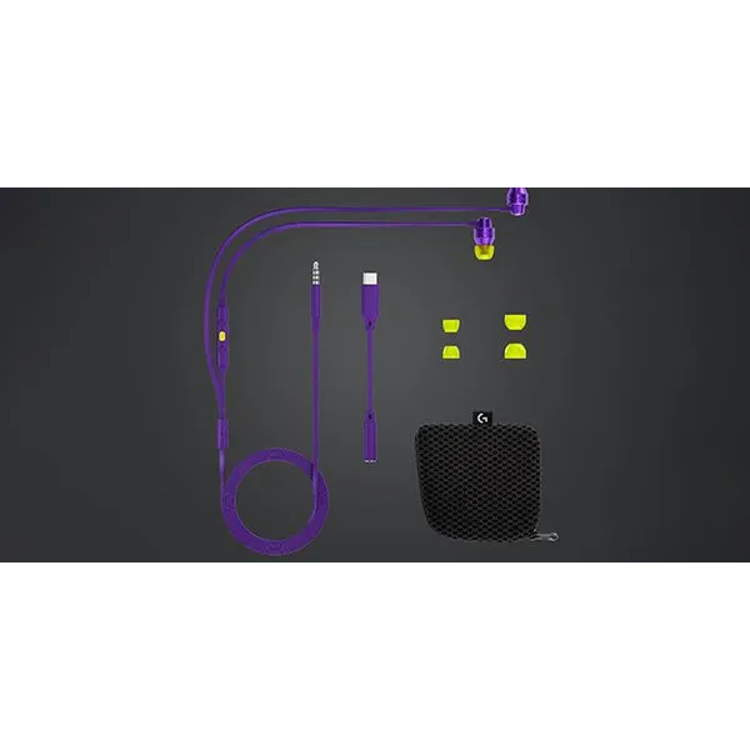 Slušalke Logitech G333 gaming, vijolične_5