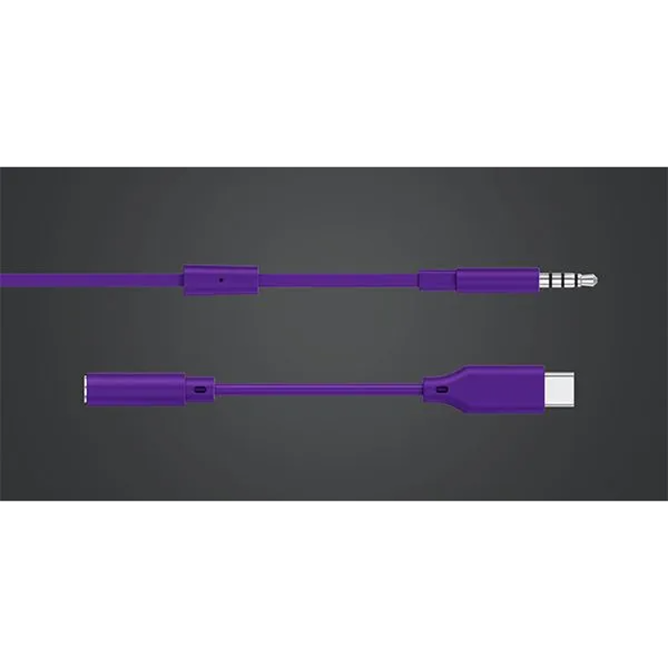 Slušalke Logitech G333 gaming, vijolične_3