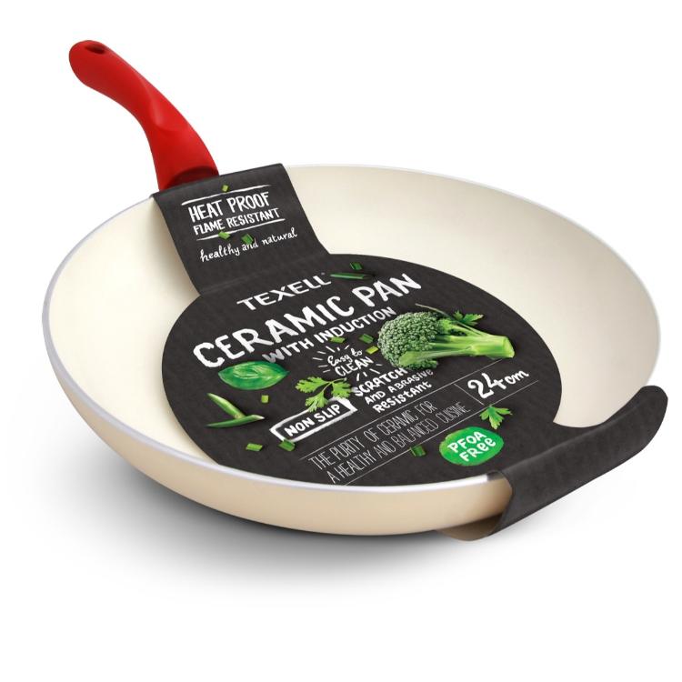 Globoka ponev TEXELL Ceramic Pan TPC-D24, 24 cm