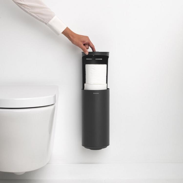 Tri delni kopalniški set Brabantia MINDSET mineral, siva