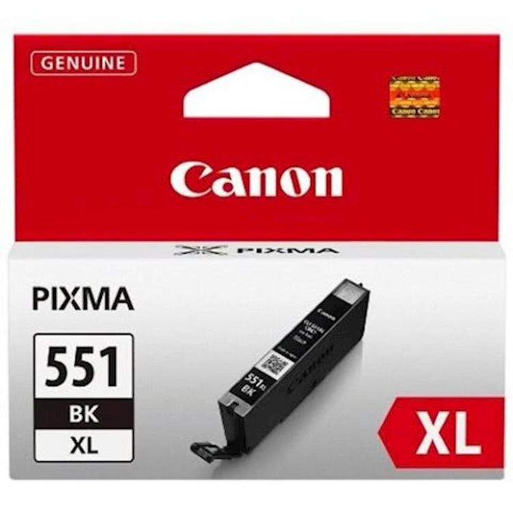 Črnilo Canon CLI-551 XL, črna, 11 ml