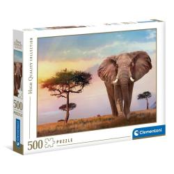 Sestavljanka Clementoni High Quality Collection - African Sunset 35096, 500 kosov
