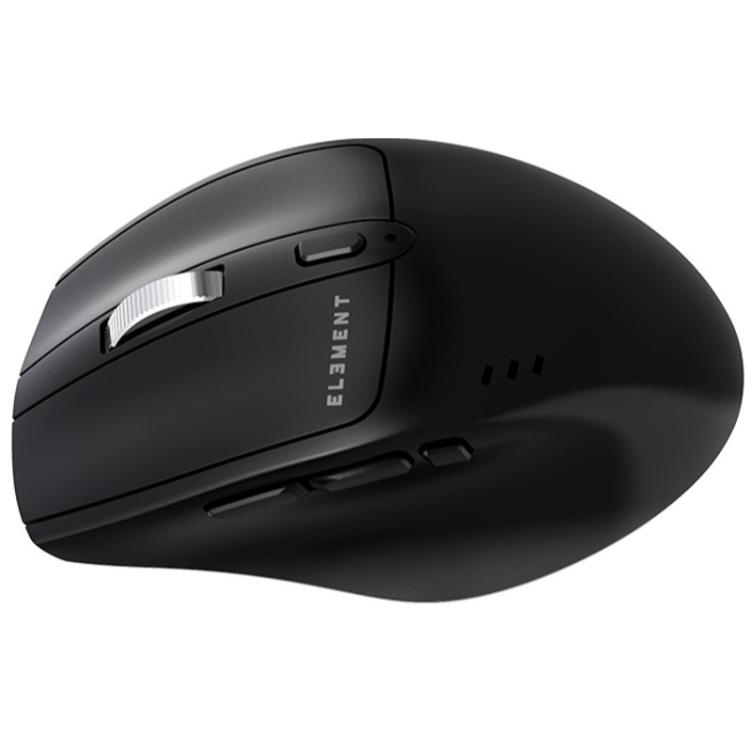 Miška ELEMENT Triathlon, brezžična + Bluetooth, polnilna, 2400 DPI